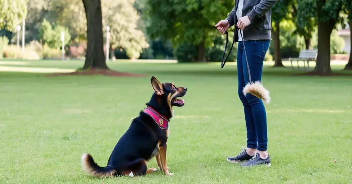 Importância da obediência canina